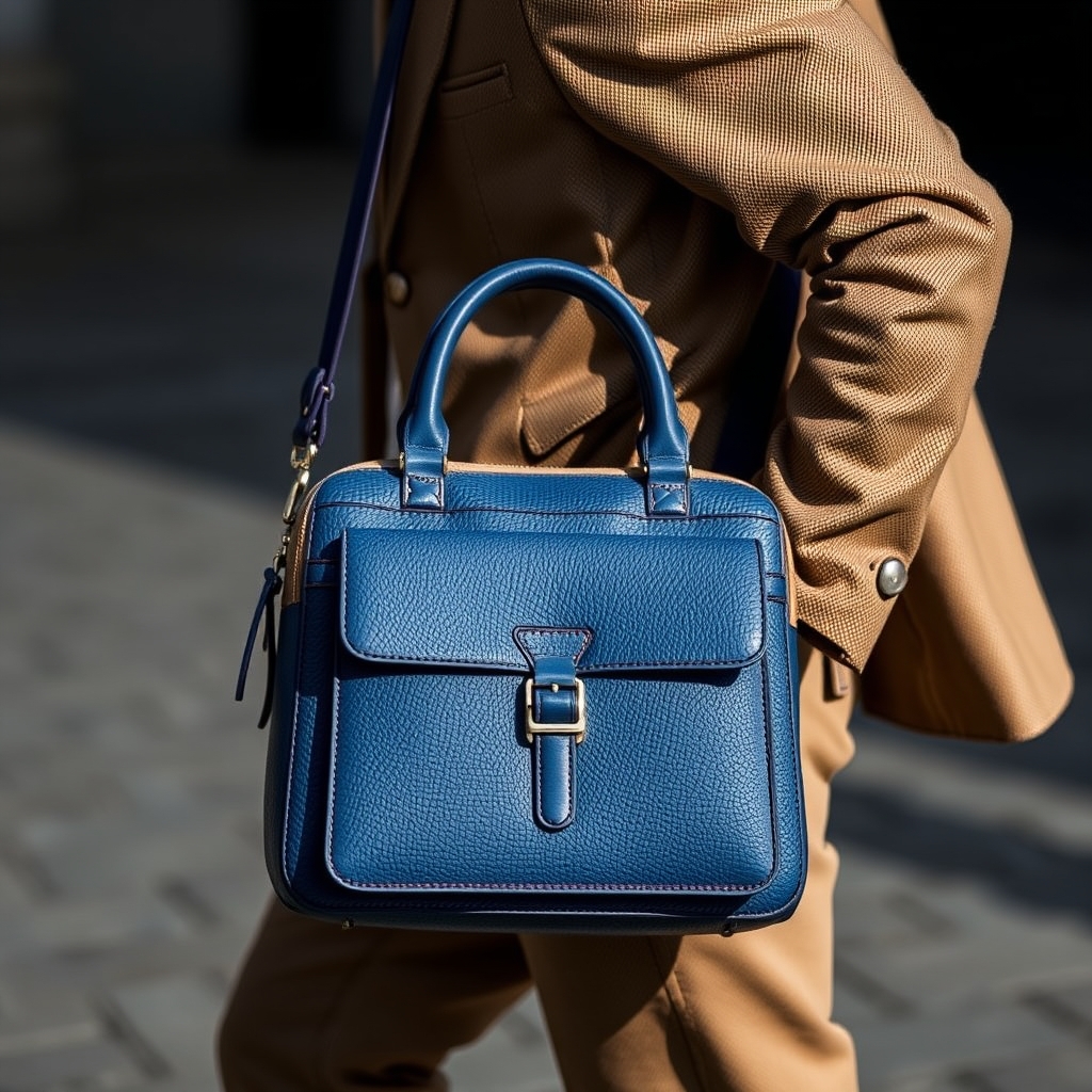 #La besace en cuir, idéale, tendance et élégante pour tous ceux qui veulent transporter leurs affaires en ayant les main