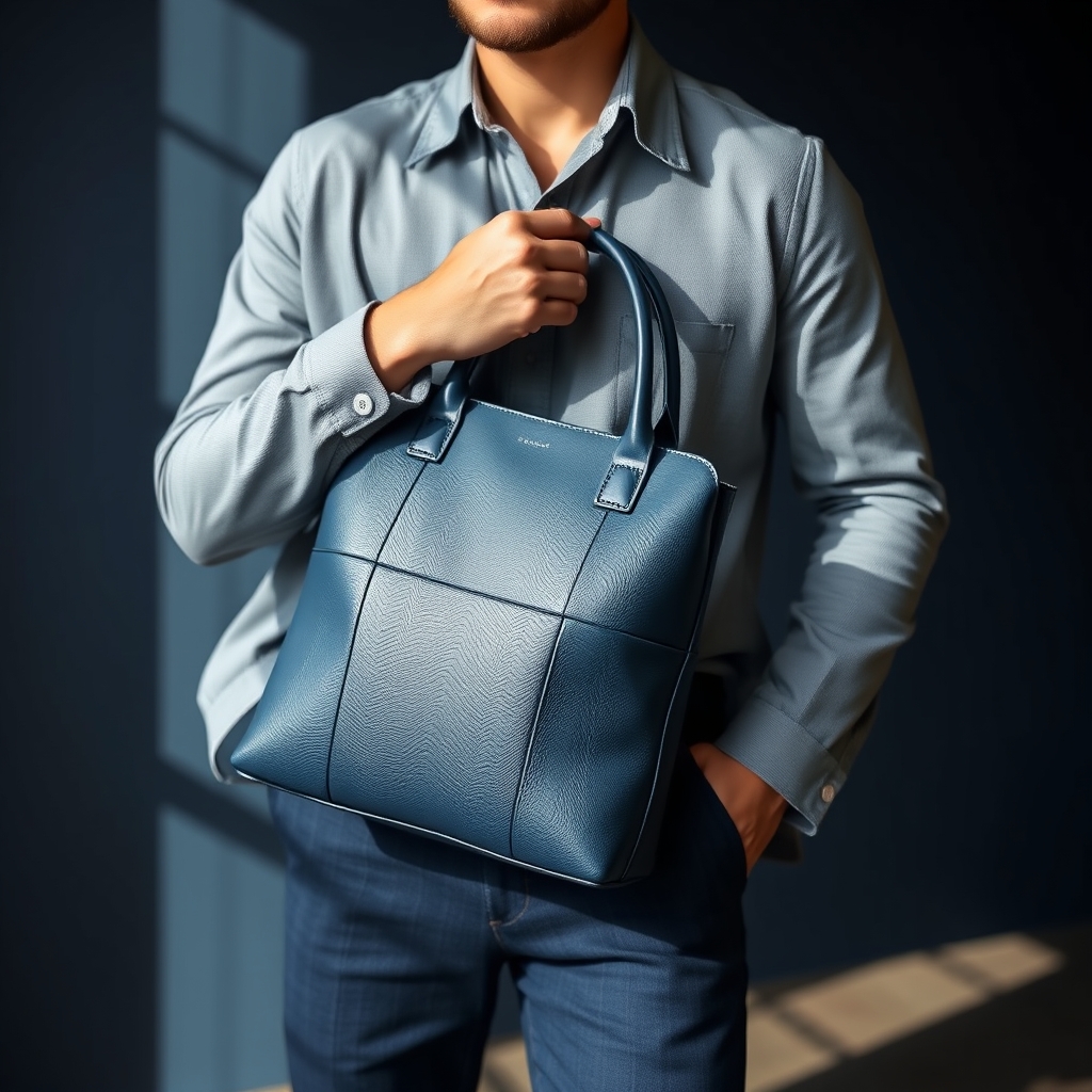 #La besace en cuir, idéale, tendance et élégante pour tous ceux qui veulent transporter leurs affaires en ayant les main