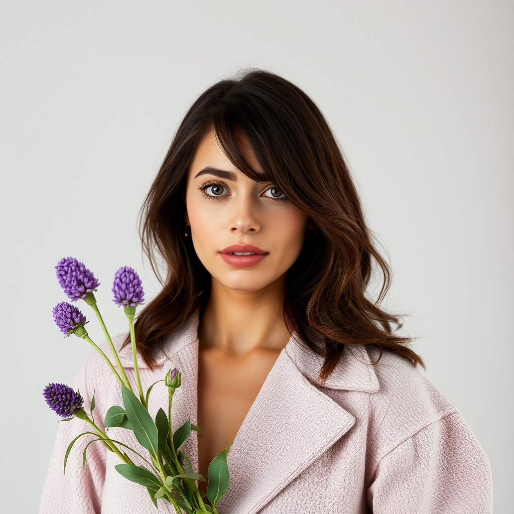 #sac en cuir MUSSET violet grain naturel